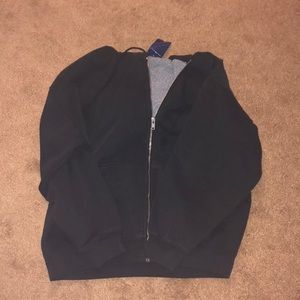 brand new oversized zip up hoodie